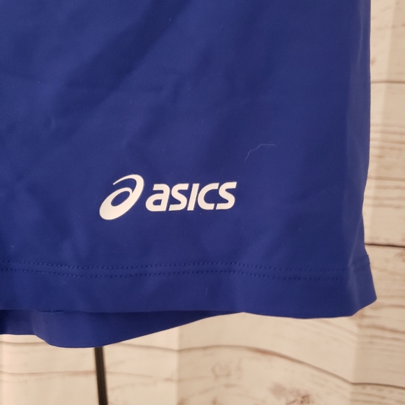 Asics Navy Spandex Swim Shorts Workout Exercise Large - Picture 3 of 5